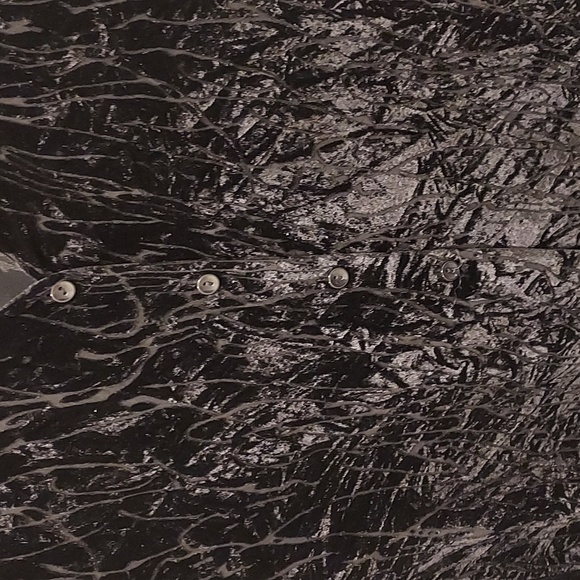 JNY black button-down top 10P - Picture 4 of 6